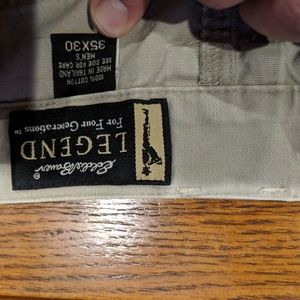 Eddie Bauer legend cargo 35 x 30 pants